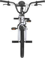 WEIZE Freestyle BMX Bike, 20 inch Trick Bicycle for Kids and Adults Men Women, Hi-Ten Steel Frame, 360 Degree Rotor Freestyle, 4 Pegs Single Speed Teen Bike, Beginner-Level to Advanced Riders