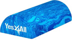 Yes4All EVA Firm Foam Roller for Stretching, Half Yoga Back Roller for Muscle Massage for Pilates, Yoga, Balance & Core Exercises - 12/36 inches