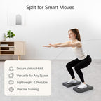 StrongTek 2-in-1 Non-Slip Balance Pad - High-Density Foam Cushion, Supportive Exercise Mat & Knee Pad for Core Training, Yoga, Pilates, Physical Therapy, Stability Training, Stretching, and Rehab