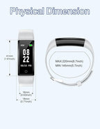 GRV Fitness Tracker Non Bluetooth Fitness Watch No App No Phone Required Waterproof Pedometer Watch with Steps Calories Counter Sleep Tracker for Men Women Parents