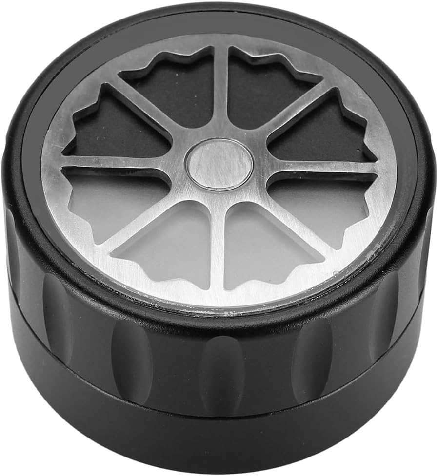 51.35mm Gravity Coffee Distribution Tool, Gravity Adaptive Coffee Distributor, Anti-slip Espresso Leveler, Barista Espresso Accessories,304 Stainless Steel base