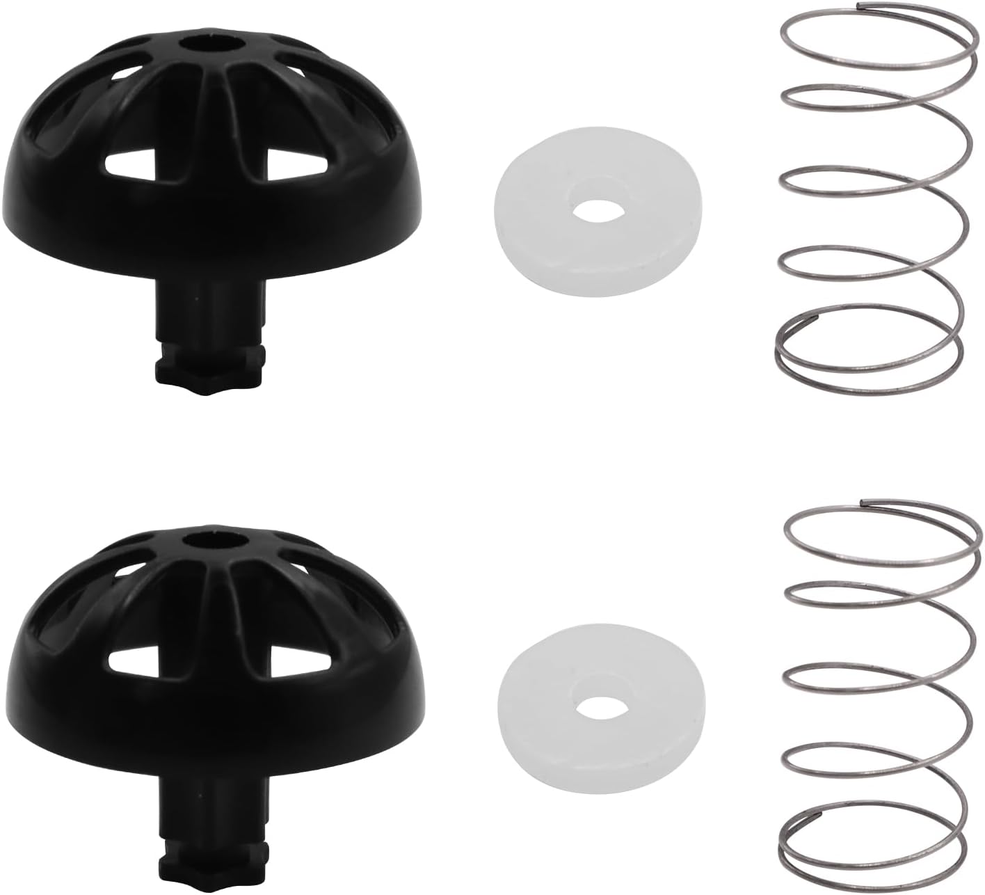 2 Pack Coffee Maker Brew Basket Stop Valve Kit 112435-000-000 185774-000-000 Compatible with Hamilton Beach Coffee Makers 990117900 990237500