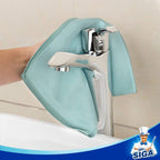 MR.SIGA Ultra Fine Microfiber Cloths for Glass, Pack of 12, 35 x 40cm 13.7" x 15.7"