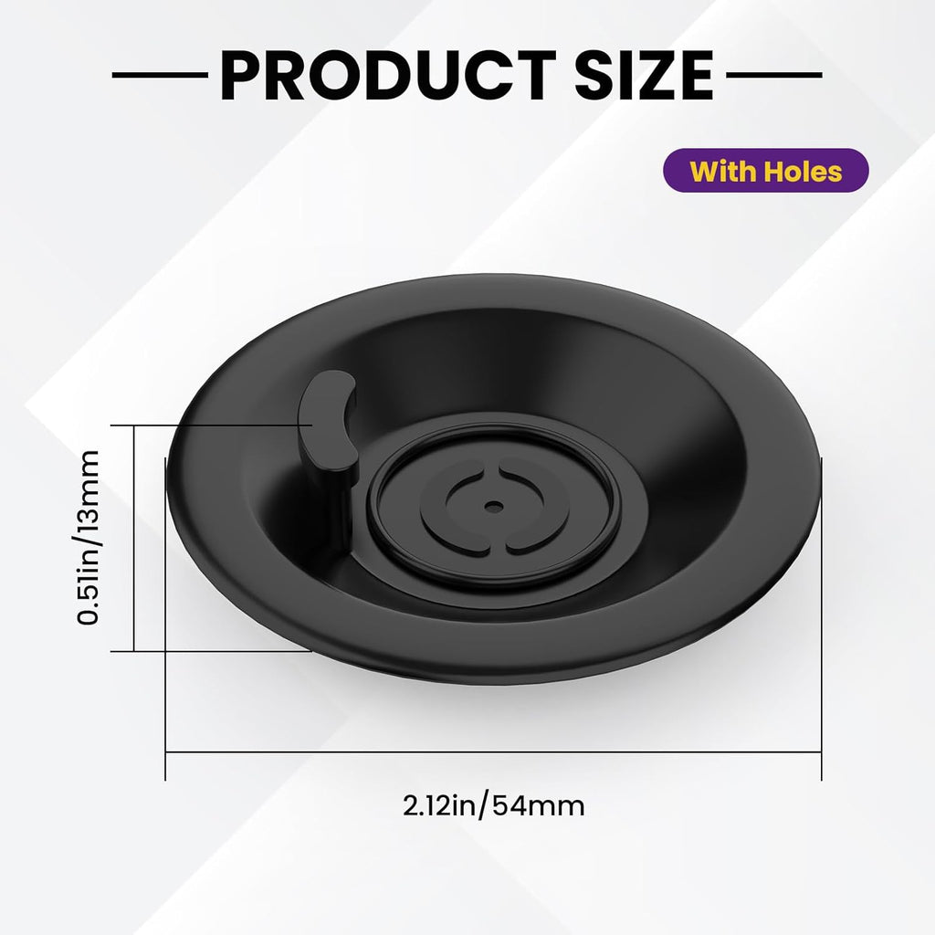 Espresso Backflush Cleaning Disc, 54mm Silicone Espresso Cleaning Disc for Most Espresso Machines BES980XL BES990 BES900XL BES920XL, 4 Pack