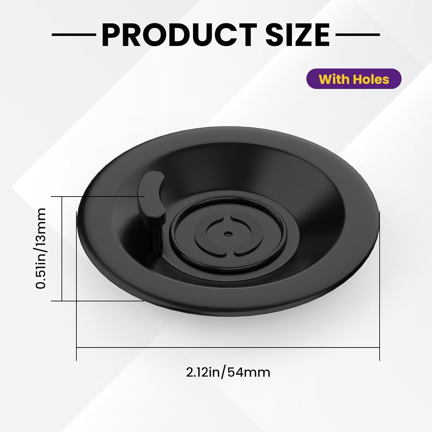 Espresso Backflush Cleaning Disc, 54mm Silicone Espresso Cleaning Disc for Most Espresso Machines BES980XL BES990 BES900XL BES920XL, 4 Pack