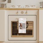 Coffee Gnome Kitchen Towels for Bar Decor - Funny Dish Tea Towels, Lover Gifts, 16x24 Inches