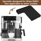 Top Mat for ES601 & ES701 Ninja Luxe Espresso Coffee Machine – Food-Grade Silicone Cover, Anti-Slip, Waterproof & Heat-Resistant Protector, Barista Accessories for Ninja Luxe Cafe