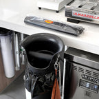 watchget 25-Pack Large Garbage Bags for Espresso Knock Box - Heavy Duty Liners for Commercial Floor Standing Coffee Dump Bins Essential Cafe Accessories