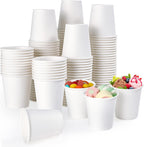 600 Count 4 oz Paper Cups, Disposable Bathroom Mouthwash White Espresso Cups for Home, School and Office