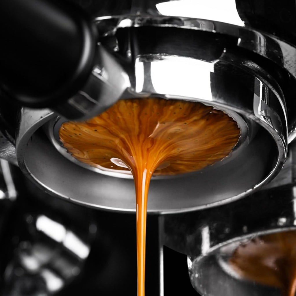 Bincoo Precision Espresso Filter Basket Compatible with 58mm Espresso Machine Portafilters,304 Stainless Steel Portafilter Basket for 16g/18g/20g,High-Precision Holes(20g- 58.5mm)