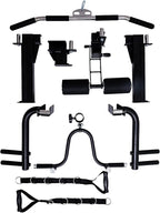 Altas Strength 3059 Smith Machine Home Gym Equipment with 1000 lbs Weight Capacity 2000 lbs Cables Strength Training Power Cages for Squats Presses Lunges Deadlifts Easy Assembly Included Accessories
