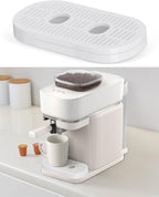 Drip Tray Lower & Extension for Philips Baristina Espresso Coffee Machine, Lower & Wider Base for Oversized Cups, PETG Material, Easy Clean
