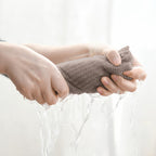 Artoid Mode 100% Cotton Brown Waffle Weave Kitchen Dish Cloths, 13x28 Inch Ultra Soft Absorbent Quick Drying Kitchen Dish Towels Set of 4