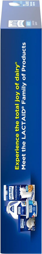 Lactaid Fast Act Lactose Intolerance Relief Caplets with Lactase Enzyme to Prevent Gas, Bloating & Diarrhea Due to Lactose Sensitivity, Ideal for Travel & On-The-Go, 12 Packs of 1-Count