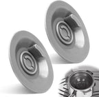 2 Pcs 54mm Espresso Backflush Cleaning Disc Compatible with Breville Espresso Machines BES870XL/BES878/BES880/BES840XL/BES810, Reusable Silicone Blind Filter Disk for Coffee enthusiast, Barista