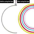 PRIOR FITNESS Premium Lyra Hoop Tape, Aerial Lyra Hoop Anti Skid Tape, 16.4ft/5m Aerial Hoop Lyra Tape Non-Slip Grip Tapes Yoga Rig Tape for Exercises Gymnastics Acrobatics Kinesiology