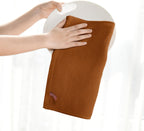 Artoid Mode 100% Cotton Caramel Waffle Weave Kitchen Dish Cloths, 13x28 Inch Ultra Soft Absorbent Quick Drying Kitchen Dish Towels Set of 4