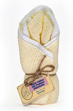 Old Fashion 100% Cotton Dishcloths - Set of 4 Mixed Colors - 2 Yellow/2 White -11" x 11"