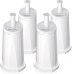 Replacement Water Filter for Breville Espresso Machine Barista Touch Bes880, Barista Pro BES878, Oracle Touch BES990, Oracle BES980, Dual Boiler BES920 Bambino ClaroSwiss Sage, Pack of 4