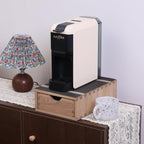 Drawer Holder for Coffee Brew - Kitchen Machine Accessories Stand Shelf Countertop - Serve Coffee Station and Pod Capsules Storage Organizer for Home Decor Office Storage Solution CF1D1C-Light