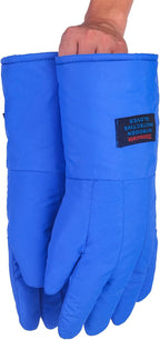 Cryogenic Gloves Low Temperature LN2 Liquid Nitrogen Protective Gloves Cold Storage Safety Frozen Gloves-