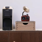 Drawer Holder for Coffee Brew - Kitchen Machine Accessories Stand Shelf Countertop - Serve Coffee Station and Pod Capsules Storage Organizer for Home Decor Office Storage Solution CF1D1C-Light