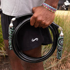 Crossrope Get Strong Set - Weighted Jump Ropes for Strength Training - Improve Power and Endurance in a Fun Jump Rope Workout - 1LB and 2LB Ropes with Power Handles