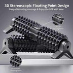 New Upgrade Bracket Foam Roller, 21 Inch Firm Deep Tissue Muscle Massager for Back Leg Pain & Sore Muscles (Black)