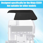 Top Mat for Ninja Luxe ES601 Espresso Coffee Machine, Silicone Top Pad Protector Anti-Slip Heat Resistant Waterproof Pad for Ninja Luxe Cafe Accessories