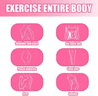 Figure 8 Fitness Resistance Bands with Handles, Yoga Resistance Band Stretch Fitness Band, Chest Expander, for Arm and Shoulder Stretch, Rope 8 Word Elastic for Women and Men（3 Pack）