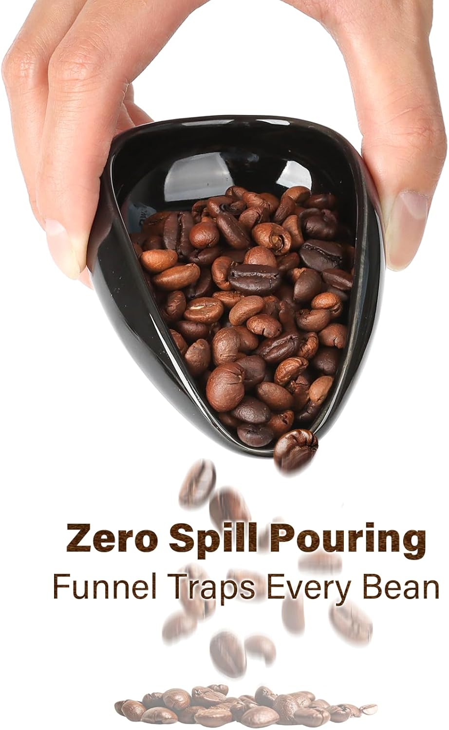 KitchenTour Precision Coffee Kit - Ceramic Dosing Cup & 8ml Anti-Static Sprayer - 2-in-1 Barista Set for Espresso/Cold Brew