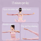 Luminousdo Resistance Bands,2025 New Upgraded Figure 8 Resistance Band for Working Out,High Elasticity Stretch Arm Rope for Yoga,Chest Expander Strap with Handles for Women Men