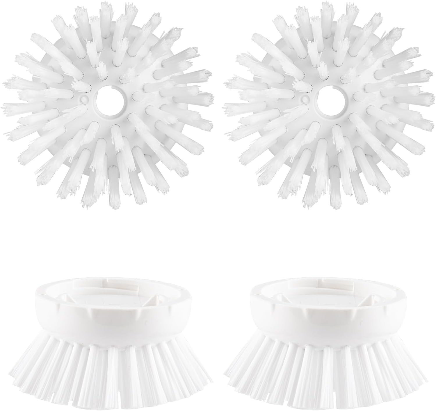 4 Pack Soap Dispensing Palm Brush Refills, Palm Brush Replacement Head, Palm Brush Refill Head, Palm Brush Refill for OXO Good Grips Soap Dispensing Palm Brush