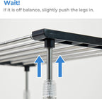 carrotez 2 Pack Expandable Cabinet Organizer, Set of 1 Width & Height-Adjustable Kitchen Cabinet Organizer Shelf, Stackable Kitchen Counter Shelf, 11.8~19.6 x 7.8 x 5.9~9" Black