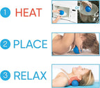 Dr. Cohen’s Heatable Deep Tissue Massage Ball - acuBall Trigger Point Massage Therapy for Myofascial Release and Exercise - Effective Back Massager Ball for Targeted Pain Relief