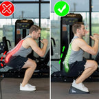 SquatWedgiez Extra Wide 20° Slant Board – Heavy Duty 1000 lb Capacity, Anti-Slip Squat Wedge for Knees Over Toes Training, Heel Elevated Squats & Calf Stretching