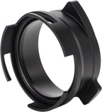 Espresso Dosing Funnel Compatible with Breville/Sage 54mm Portafilter, Aluminum Alloy, Black