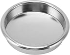 58 mm Blind Filter, Stainless Steel Backflush Inser, Back Flush Blind Filter Basket for Gaggia Classic and Espresso Machines Espresso Cleaning Disc