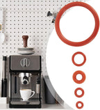 Silicone O-Ring Seal Gasket Set for Coffee Machine Maintenance, 15 Pieces Replacement Kit for Saeco for Gaggia Espresso Maker Repair