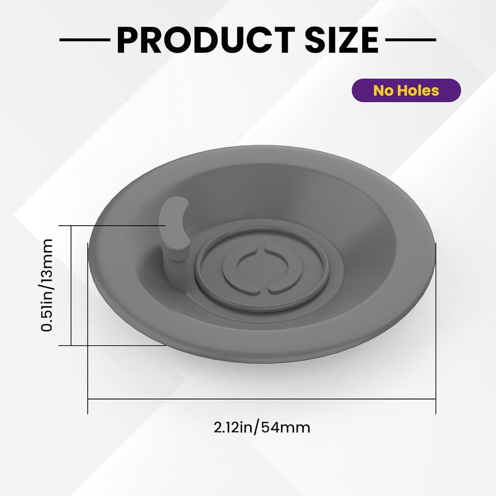 Espresso Backflush Cleaning Disc, 54mm Silicone Backflush Disc for Most Espresso Machines, Compatible with BES870XL BES878BSS BES880 BES840XL BES810BSS, 4 Pack