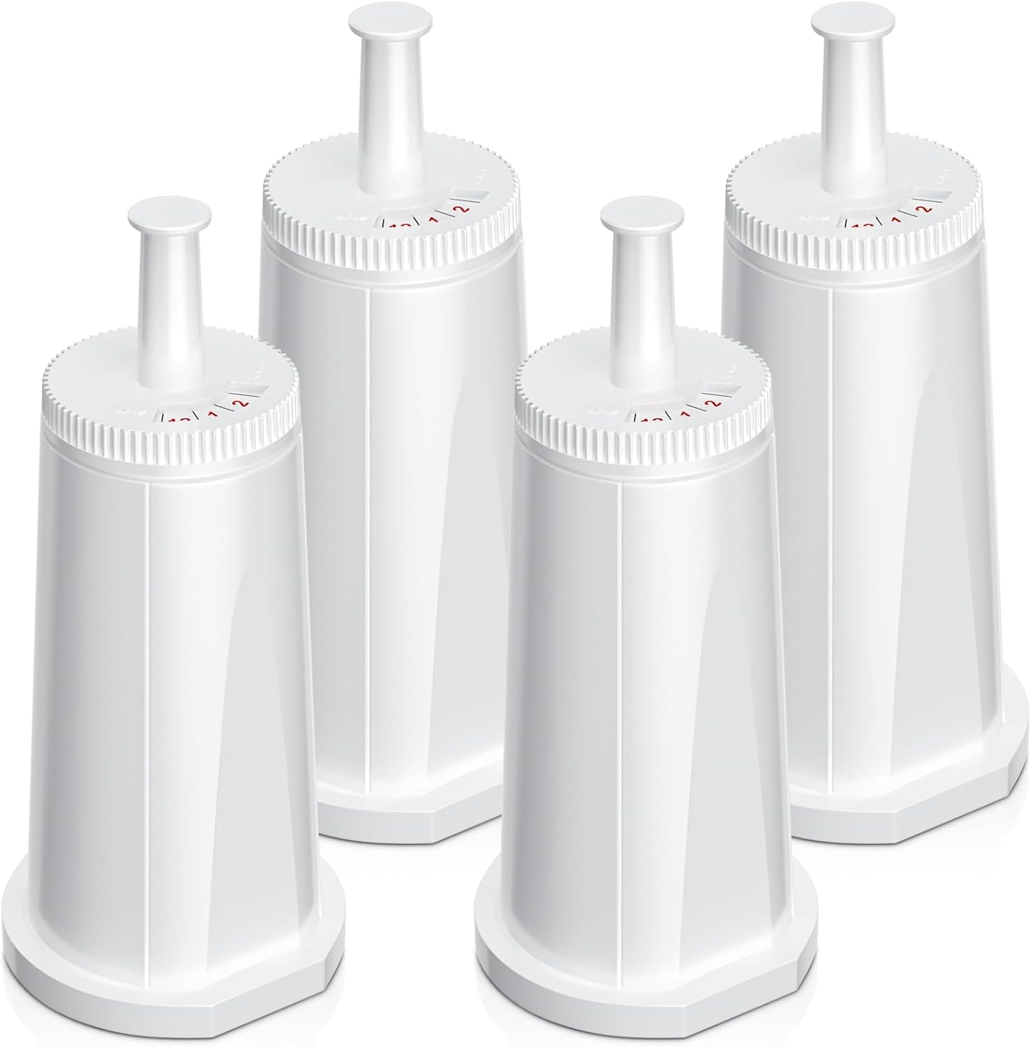 4 Pack Replacement Water Filter for Breville Espresso Machine Barista Touch Bes880, Oracle Touch BES990, Barista Pro BES878, Oracle BES980, Dual Boiler BES920 Bambino ClaroSwiss Sage (4)