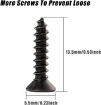 Yangbaga 30Pcs Wall Hooks for Hanging-Large Metal Coat Hooks with 60 Pieces Screws,Black Heavy Duty Wall Mounted Hook for Door Hook,Purse,Towel, Key, Robe, Coats, Scarf, Bag, Cap, Coffee Mugs