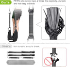 Dolibest Pull-Up Assistance Bands,Heavy Duty Multi-Function Resistance Bands for Chin-up, Dipping Belt for Weight Lifting, Stretch Resistance Bands, Suitable for Men and Women (600LB)