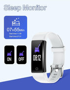 GRV Fitness Tracker Non Bluetooth Fitness Watch No App No Phone Required Waterproof Pedometer Watch with Steps Calories Counter Sleep Tracker for Men Women Parents
