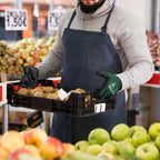 KAYGO Safety Work Gloves PU Coated,12 Pairs KG11PB Seamless Knit Glove for Men and Women, with Smooth Grip on Palm and Fingers, Ideal for General Duty Work (Small,Dark Green)