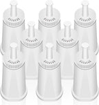 8 Pack Replacement Water Filter for Breville Espresso Machine Barista Touch Bes880, Barista Pro BES878, Oracle Touch BES990, Oracle BES980, Dual Boiler BES920 Bambino ClaroSwiss Sage by Funmit