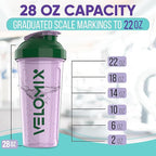 '-2 Pack- 28 oz Protein Shaker Bottles for Protein Mixes - 2x Wire Whisk | Leak Proof Shaker Cups for Protein Shakes | Protein Shaker Bottle Pack (Flower Set)