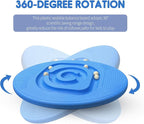 Balance Board for Kids with Maze - Plastic Wobble Board for Skiing Surfing Snowboard Training, Non-Slip Sensory Rocker Board for Toddlers 3-12, Core Strength Physical Therapy Equipment & Skateboard Balance Trainer