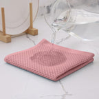 Kitinjoy 100% Cotton Kitchen Dish Cloths (12 X 12 Inches, Dried Roses),6 Pack Waffle Weave Ultra Soft Absorbent Dish Towels for Drying Dishes Quick Drying Kitchen Towels Dish Rags
