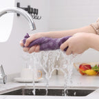 Kitinjoy 100% Cotton Waffle Weave Kitchen Towels, 6-Pack Super Soft and Absorbent Dish Towels for Drying Dishes, Kitchen Hand Towels, 13 in x 28 in, Lavender